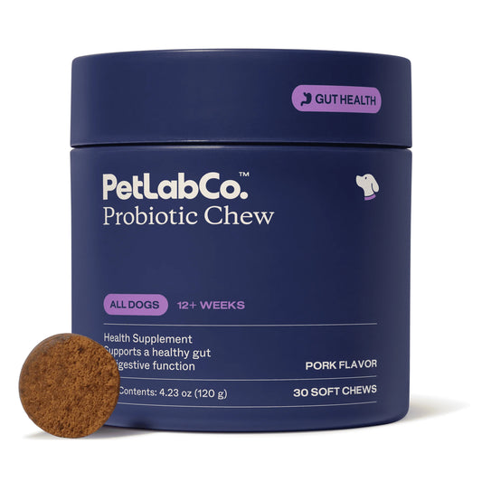 Co. Probiotic Chews, Delicious Soft Chew Probiotics for Dogs, 30 Ct.